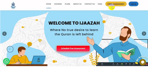 three steps - How To Join IJAAZAH - IJAAZAH