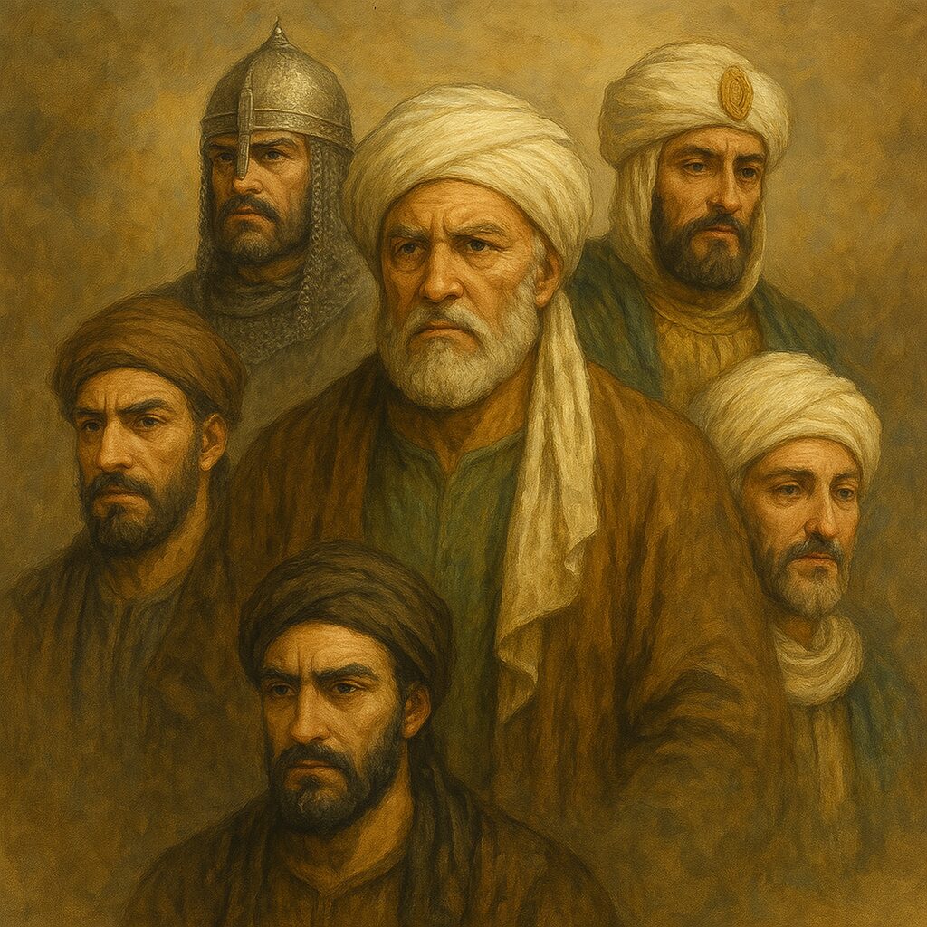 Muslim Leaders,Muslim Leaders in History,Muslim figures - Profiles of Resilience: Muslim Leaders Who Shaped History - IJAAZAH Leadership Lessons from Their Lives