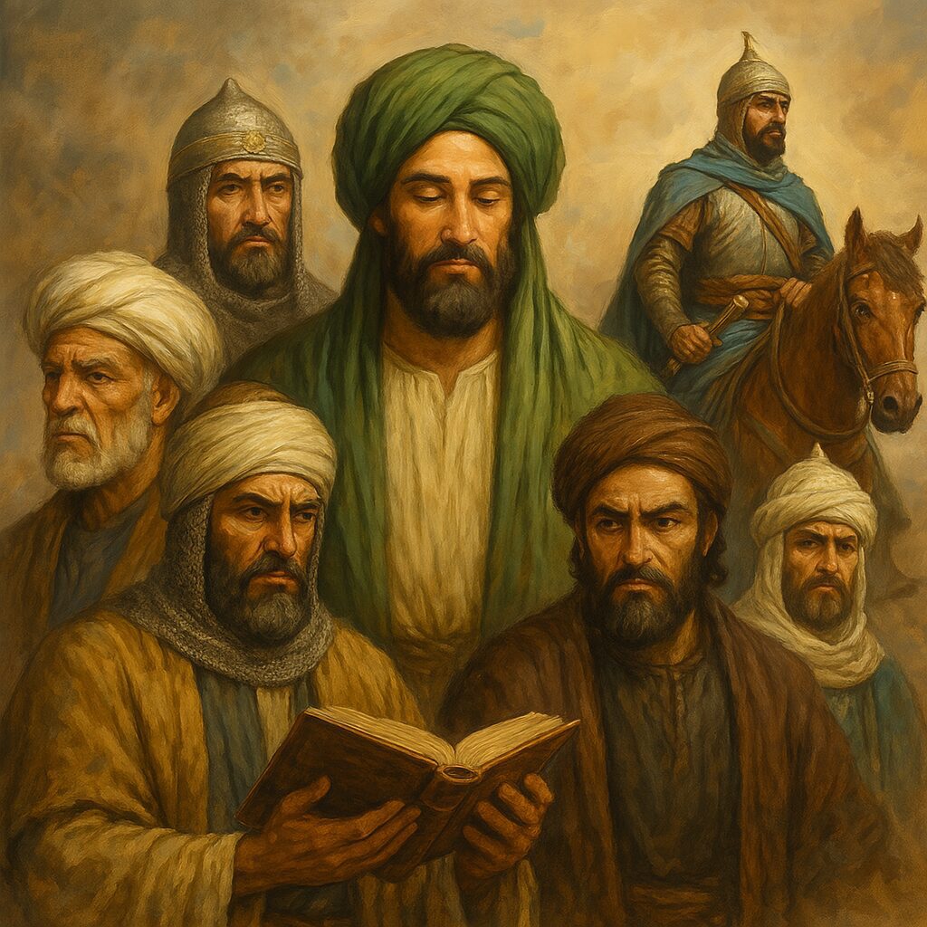 Muslim Leaders,Muslim Leaders in History,Muslim figures - Profiles of Resilience: Muslim Leaders Who Shaped History - IJAAZAH Profiles of Resilience Muslim Leaders Who Shaped History