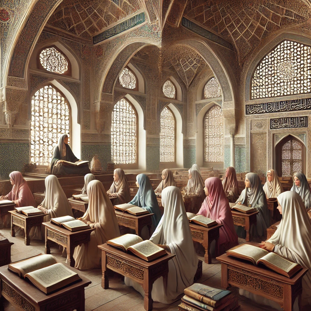 Women in Islam,Islamic education,female scholars,historical perspectives,contemporary roles - Women in Islamic Education: Past & Present - IJAAZAH Challenges and Opportunities - Women in Islam