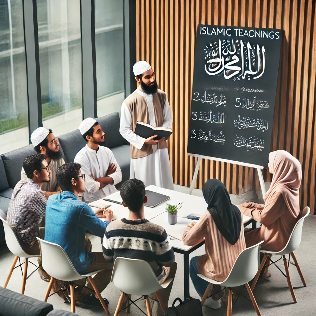 Islamic study group,Productive study tips,Islamic learning strategies,Group study benefits,Successful study group - Creating a Productive Islamic Study Group: Tips and Strategies - IJAAZAH Productive study tips - Islamic study group